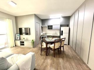 Lindo! Apto com piscina na praia de Palmas! SV01H - Governador Celso Ramos - 8