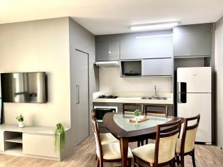 Lindo! Apto com piscina na praia de Palmas! SV01H - Governador Celso Ramos - 7