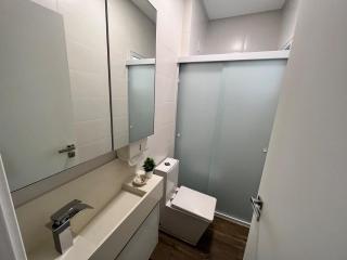 Lindo! Apto com piscina na praia de Palmas! SV01H - Governador Celso Ramos - 1