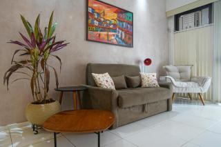 LUC115| Flat na praia da Barra com piscina e sauna - 6