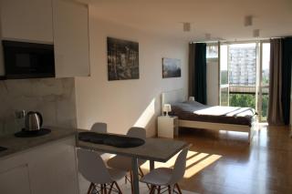 Strict center Warsaw comfortable apartment, 10th-floor with beautiful view on the park and skyscrapers, free WiFi, self check-in/out - Varsovie - 1
