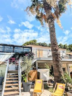 Joli haut de villa à deux pas de la mer et piscine - 6