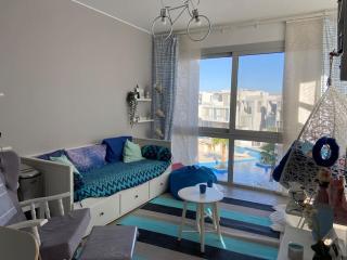 Gouna Pool view with rooftop living & BBQ grill - Hurghada - 1