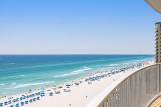 PARKING INCLUDED-Beachfront 2BD Ocean Villa! Gorgeous Amenities, Private Complex - Panama City Beach - 1