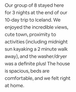 *Two bathrooms* Beds for 9 pers. Great view - Grundarfjordur - 6