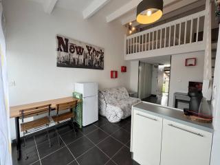 Studio mezzanine 4 couchages, animaux admis, parking sécurisé, proche commerces - FR-1-106-85 - 6
