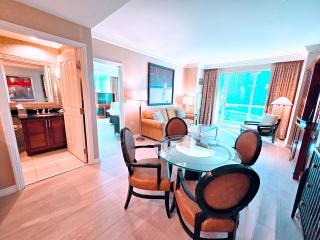 Strip & Sphere view - Separate Living room - 2 Full Bath - Full Kitchen - Balcony - 900 sqft - MGM Signature - Las Vegas - 8