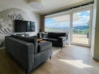 Penthouse Słoneczna Rapsodia - blisko Parku Zdrojowego - duży taras na dachu - piękny widok - winda - garaż - Rabka-Zdrój - 4