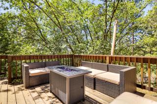 Deck and Gas Grill Secluded Arnold Cabin Rental! - Arnold - 9