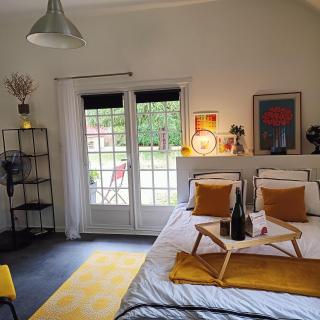 Studio dans propriété avec piscine chauffée - Vernon - 4