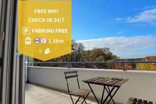 Appartement calme et cosy - Paris Disney, Balcon, Parking - Émerainville - 9