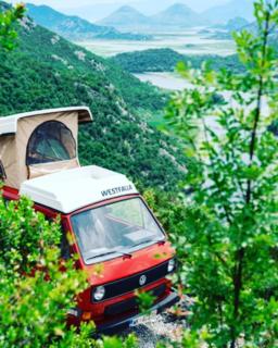 Alpha Campers Montenegro - Our Red Westfalia Bus - Podgorica - 6