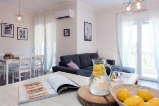 Beautiful Corfu Villa Kaylee Apartment 1 Bedroom Contemporary Interior Close To Serene Location Kanoni - Kanoni - 1