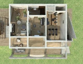 New!!! XL swimming pool with waterfall - Posedarje - 5