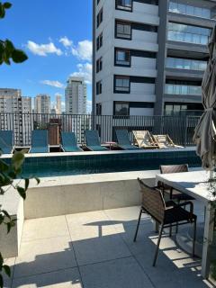 Flat no Brookin PX Aeroporto - São Paulo - 9