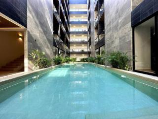 1BR Modern Loft with Pool View, Rooftop & Gym - Playa del Carmen - 6