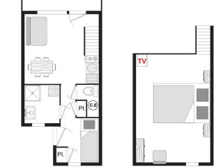 Studio cosy à Notre-Dame-de-Bellecombe - 4 pers, balcon, parking - FR-1-595-82 - Notre-Dame-de-Bellecombe - 1