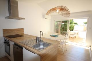 FACE à la Mer, Superbe appartement climatisé au RDC d'une maison, classé 4 étoiles, 5 couchages -WIFI-PORTIRAGNES PLAGE LXBFM32 - Portiragnes - 5