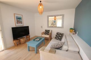 FACE à la Mer, Superbe appartement climatisé au RDC d'une maison, classé 4 étoiles, 5 couchages -WIFI-PORTIRAGNES PLAGE LXBFM32 - Portiragnes - 7