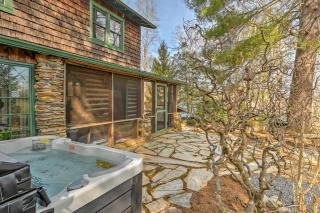 Unique Cabin With Hot Tub Close to Town - Leicester - 3