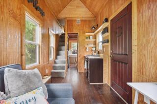 Pendergrass Tiny Home Cabin on Pond with Fire Pit! - Braselton - 6