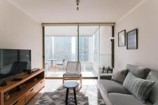 Boho Apartment - Pool, Parking & Mall - Santiago - 8