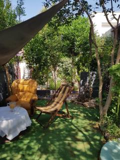 Maison Fi côté nature et relax, mer et centres à 2 pas, 3 chambres triples et privées, parties communes , jardin arboré, tonnelles, barbecue - Valras-Plage - 8