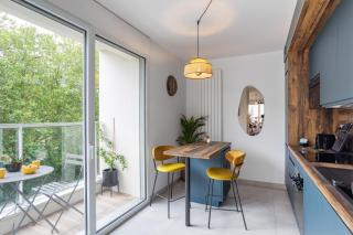 L'Air - Elégant 2 chambres avec loggia dans résidence de haut standing - Rennes - 1