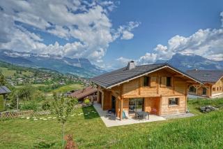 Magnifique Chalet neuf 8 pers, 800 m télécabine Princesse Megeve - Combloux - 0