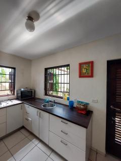 Purple house in colorful city centre - 2