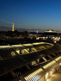 Studio « lescostreet » Les Halles : vue Tour Eiffel - Paris - 3
