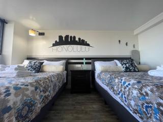 *RareLayout*2Qn Beds*Great for Groups,Friends,Wakiki - Honolulu - 0