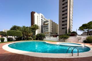 Calpe apartamento lujoso bajo terasa piscina aire cerca playa pueblo - Calpe - 0