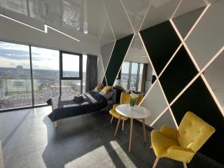 Hanza Tower - SCANDIA Apartment, 16 Floor, Sunset View - Stettino - 3