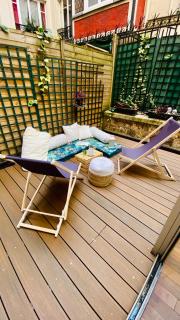 Villa Lepic, Luxury flat in Montmartre with private terrasse-Appartement entier - Paris - 7