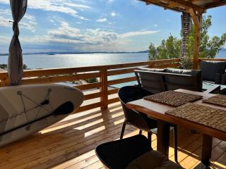 d-view Premium Mobile Home - panoramic seaview - 150 m from beach, free parking - Drage - 0