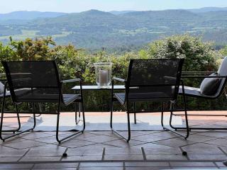 Proche Roussillon, La villa rouge Luberon, piscine chauffée, climatisation et vue Luberon - Gargas - 3