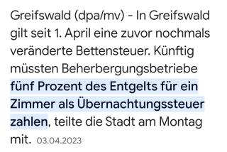 Zimmervermietung Koltermann - Greifswald - 9