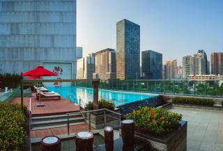 Hilton Shenzhen Futian, Metro Station at Hotel Front Door, Close to Futian Convention & Exhibition Center - Shenzhen - 6