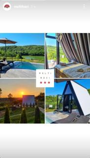Glamping A frame lake Heated pool - 7