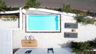 Romantic Santorini Getaway Villa Ammos 1 Bedroom Private Outdoor Pool Beautiful Views Exo Gialos - Karterados - 5