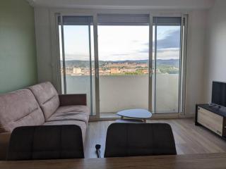 Appartment - vue imprenable sur la cité médiévale - Parking gratuit - Climatisé - Carcassonne - 9