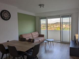 Appartment - vue imprenable sur la cité médiévale - Parking gratuit - Climatisé - Carcassonne - 6