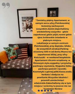 Hollywood Apartament Piotrkowska Klimat,Jakość,Styl - 2