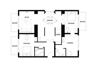 Apartament Senator 115m2 - Kattowitz - 3