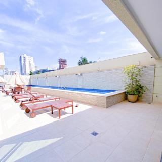 Luxuoso apto com ar na sala e nos quartos próximo Hosp Einstein 2101 - 2