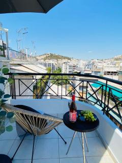 2 BD Top Floor Aprt with Acropolis view - Athen - 8