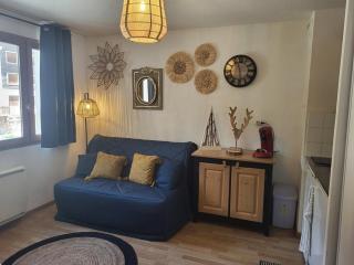 Charmant studio cabine pour 4 personnes face aux pistes à Montgenèvre - FR-1-266-98 - Monginevro - 9