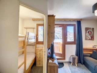 Studio cabine confortable pour 4 pers, pied des pistes, parking, balcon, proche commodités - FR-1-178-352 - Les Menuires - 1