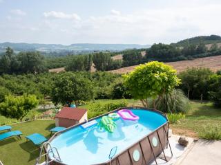 Maison avec vue panoramique, piscine et spa - Trentels - 5